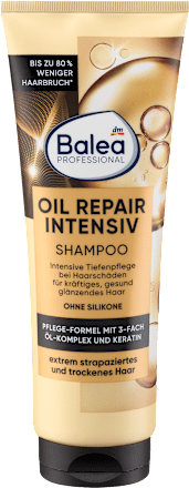 Regeneračný šampón Oil Repair na poškodené vlasy Balea PROFESSIONAL
