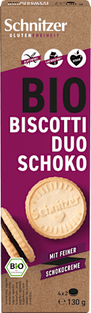 Bio piškoti s kakavovim nadevom, brez glutena Schnitzer