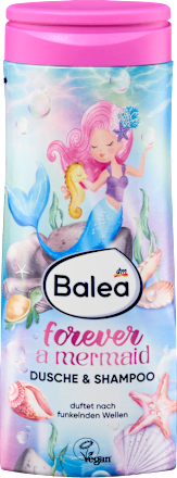 Детски душ гел и шампоан Mermaid Balea