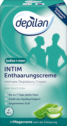 Enthaarungscreme Intimbereich depilan