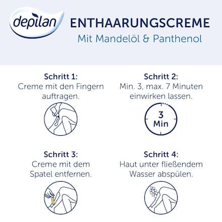 Enthaarungscreme sensitive skin depilan