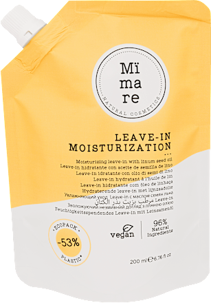 Nem kiöblítendő hidratáló hajpakolás Mimare