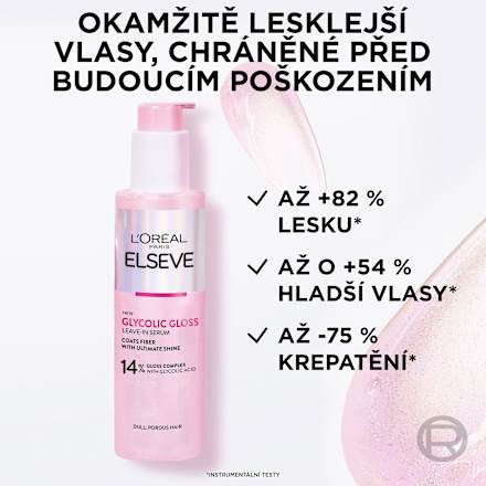 leave-in sérum Glycolic Gloss L'ORÉAL PARiS ELSEVE