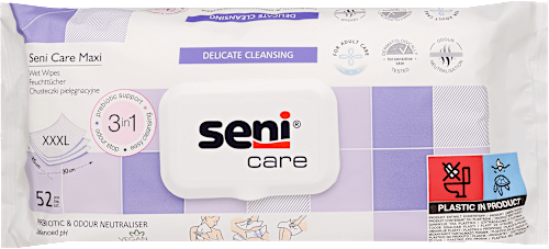 Nedves törlőkendő Maxi seni care