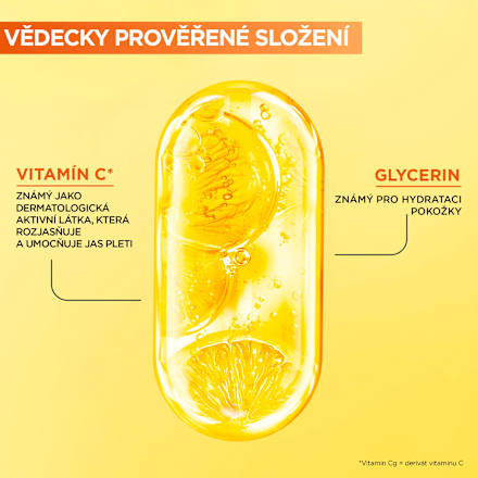 čisticí pleťový krém s vitamínem C GARNIER SKIN NATURALS