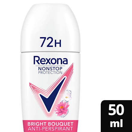 Antitranspirant Deo Roll-on Nonstop Protection Bright Bouquet Rexona