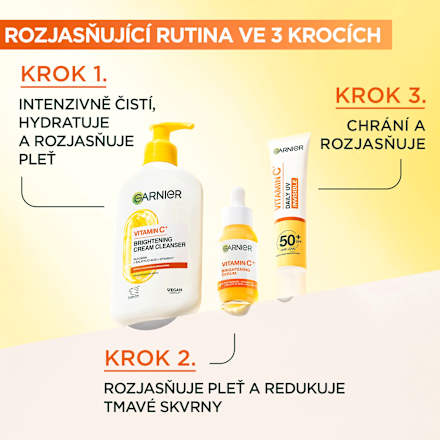 čisticí pleťový krém s vitamínem C GARNIER SKIN NATURALS