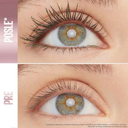 Lash Sensational Sky High maskara - Green Altitude MAYBELLINE NEW YORK