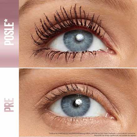 LASH SENSATIONAL SKY HIGH maskara - burgundi BURGUNDY HAZE MAYBELLINE NEW YORK
