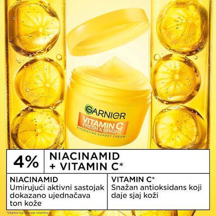 VITAMIN C SORBET hidratantna krema za lice GARNIER