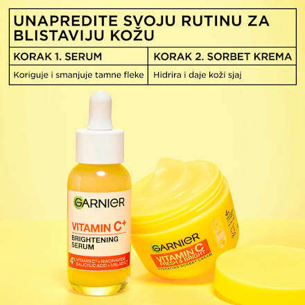 VITAMIN C SORBET hidratantna krema za lice GARNIER