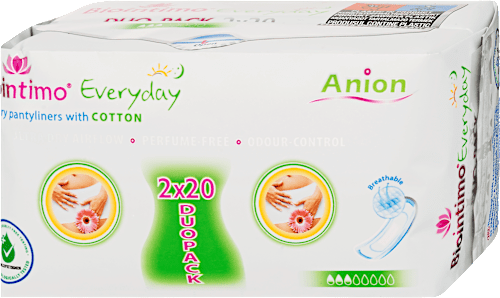 Tisztasági betét Everyday, duopack Biointimo