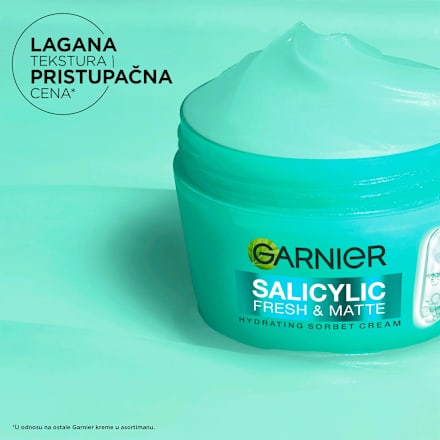 SALICYLIC SORBET hidratantna krema za lice GARNIER