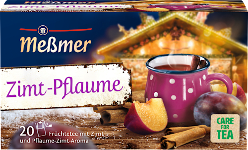 Früchtetee Zimt-Pflaume (20 Beutel) Meßmer