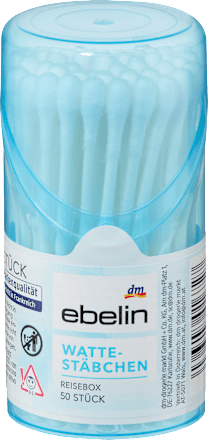 Wattestäbchen Reisebox ebelin