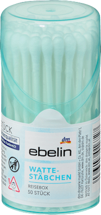 Wattestäbchen Reisebox ebelin