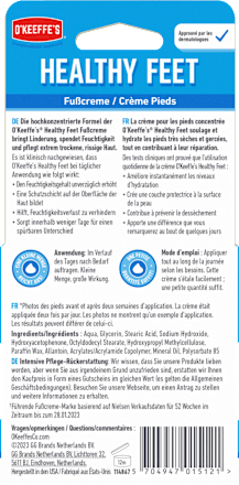 Fußcreme intensive Pflege, healthy feet O'Keeffe's