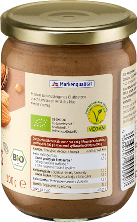 Mandelmus, braun dmBio