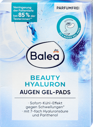 Gélové vankúšiky pod oči Beauty Hyaluron Balea