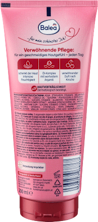 Bodylotion Creme-Öl  Kirsche Balea