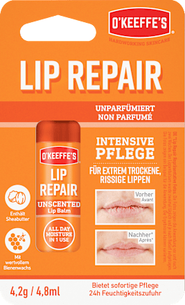 Lippenpflege Lip Repair parfümfrei O'Keeffe's