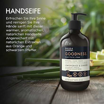 Flüssigseife Goodness Lemongrass & Ginger Baylis & Harding
