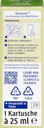 Lufterfrischer Minispray Fresh Lemon Nachfüllpack Denkmit