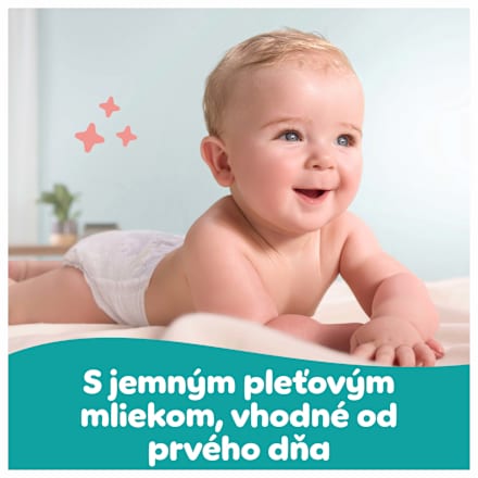 Vlhčené utierky Sensitive - 4 x 80 Pampers
