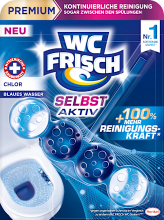 WC-Stein Blau Selbst Aktiv Chlor WC-Frisch