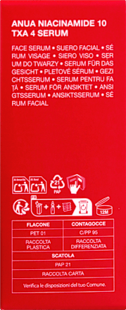 Gesichtsserum Niacinamide 10 + TXA 4 Anua