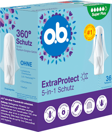 Tampons ExtraProtect Super Plus o.b.