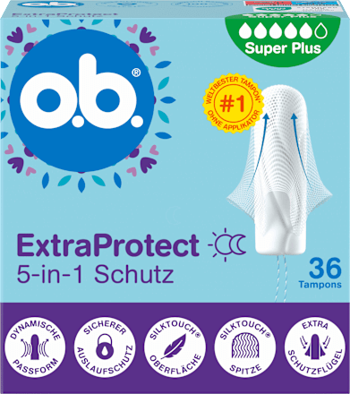 Tampons ExtraProtect Super Plus o.b.
