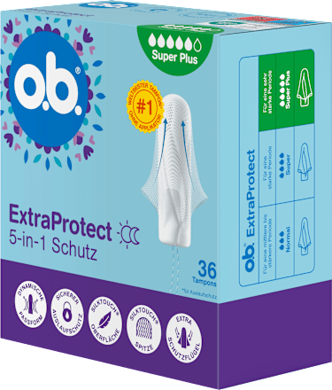 Tampons ExtraProtect Super Plus o.b.