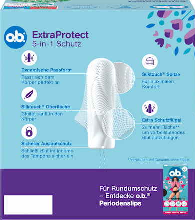 Tampons ExtraProtect Super Plus o.b.