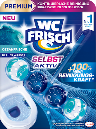WC-Stein Blau Selbst Aktiv Ozeanfrische WC-Frisch