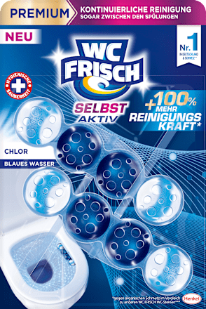 WC-Stein Blau Selbst Aktiv Chlor WC-Frisch