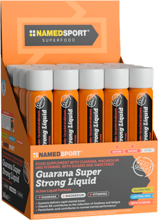 Prehransko dopolnilo Guarana Super Strong Liquid v ampuli NAMEDSPORT