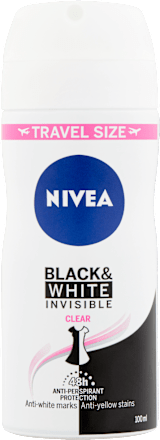 antiperspirant sprej Invisible for Black & White Clear NIVEA