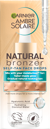 Natural Bronzer Self-tan serum za samotamnjenje lica Garnier Ambre Solaire