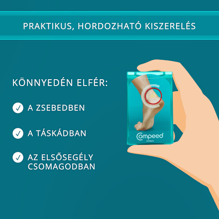 Vízhólyagtapasz, közepes méretben Compeed