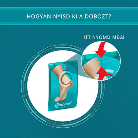 Vízhólyagtapasz, közepes méretben Compeed