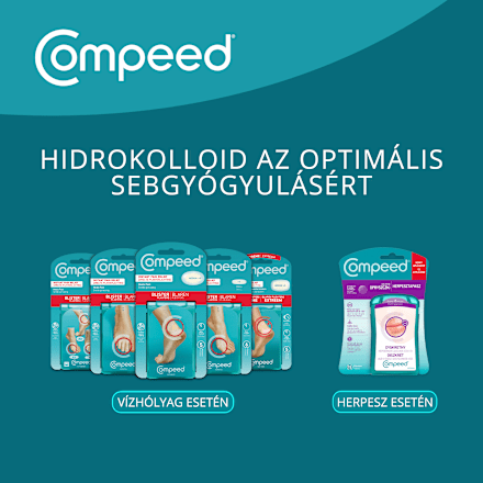 Vízhólyagtapasz, közepes méretben Compeed