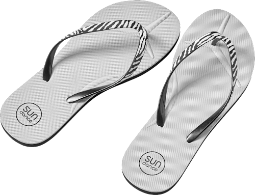 Zehentrenner Damen Animal Stripe (1 Paar) SUNDANCE