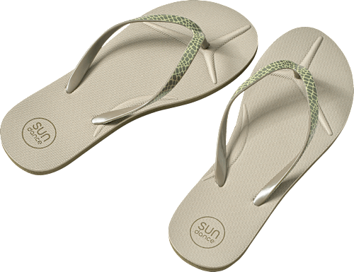 Zehentrenner Damen Animal Stripe (1 Paar) SUNDANCE