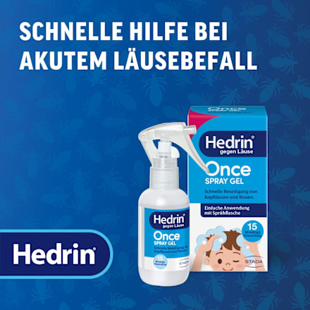 Hedrin Once Spray Gel Hedrin