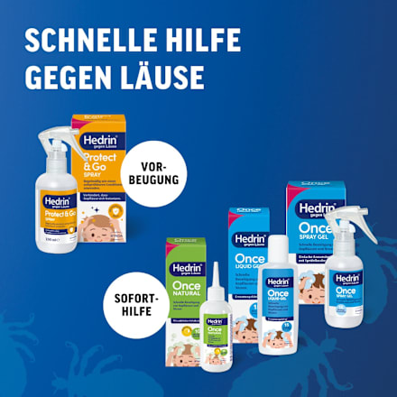 Hedrin Once Spray Gel Hedrin