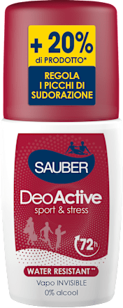 Deodorante Vapo Active sport & stress SAUBER