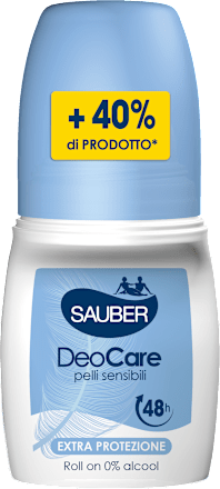 Deodorante roll-on DeoCare per pelli sensibili SAUBER