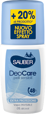 Deodorante Vapo Care per pelli sensibili SAUBER
