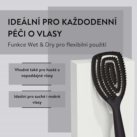 spirálový kartáč s hedvábným proteinem PARSA BEAUTY
